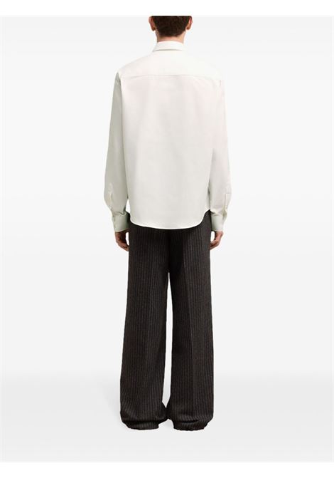 adc shirt man white AMI PARIS | BFUSH063.CO0031168